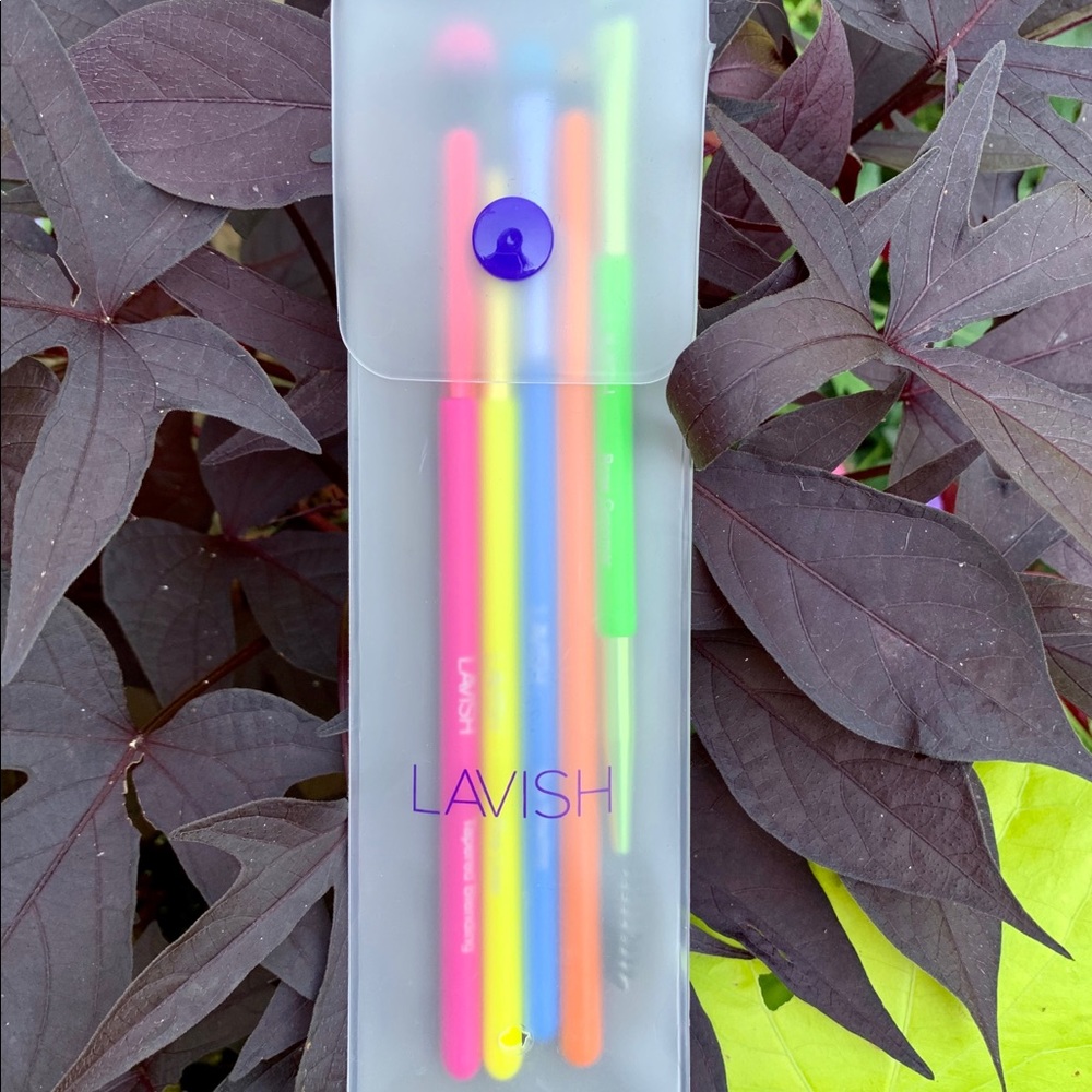 lavish neon brushes